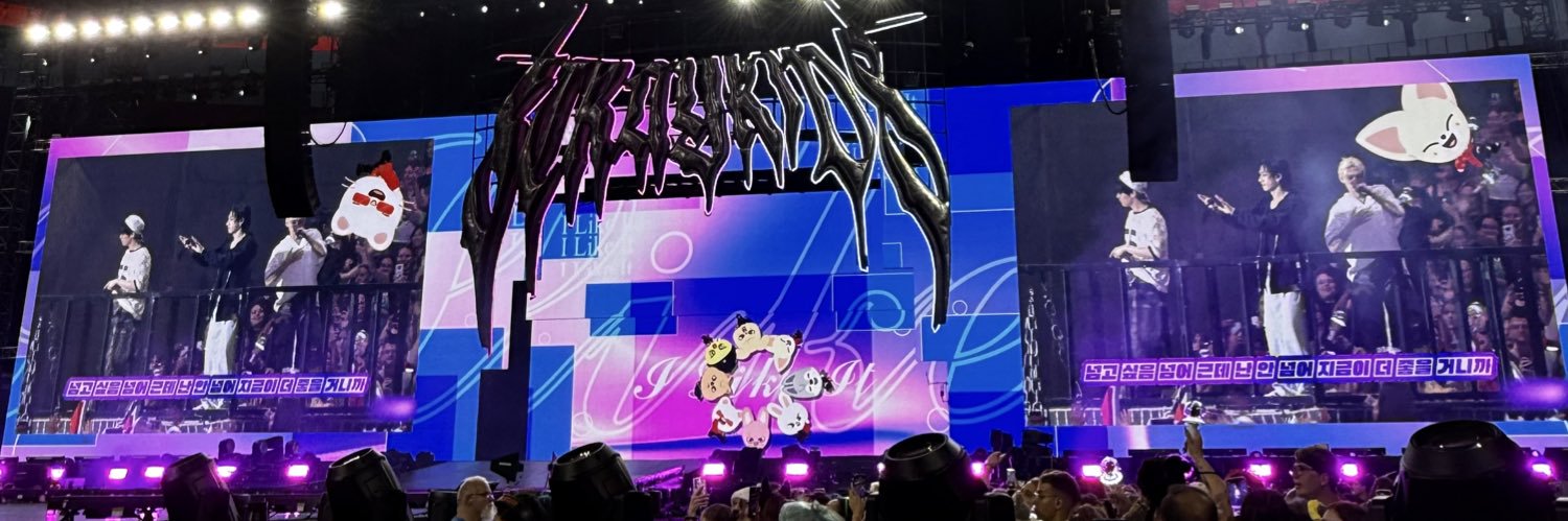 layla ‘ lix シᑉ³ saw my skz in 🇰🇷🩷 saw hannah💙 banner