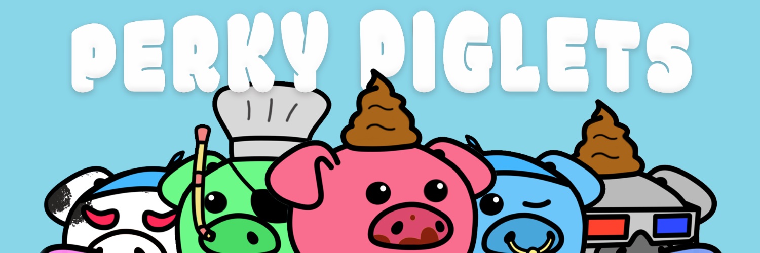 Perky Piglets banner