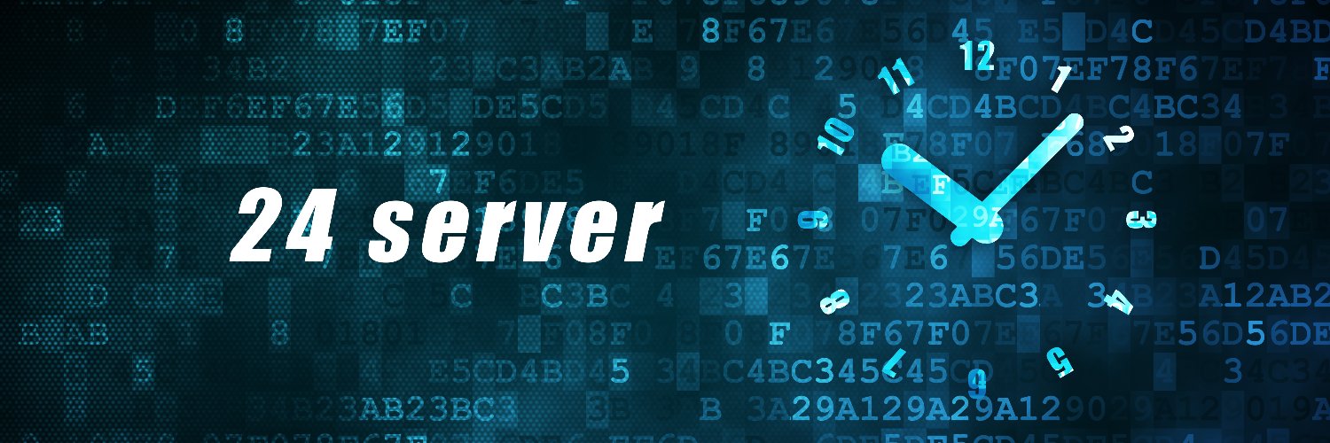 24 server banner