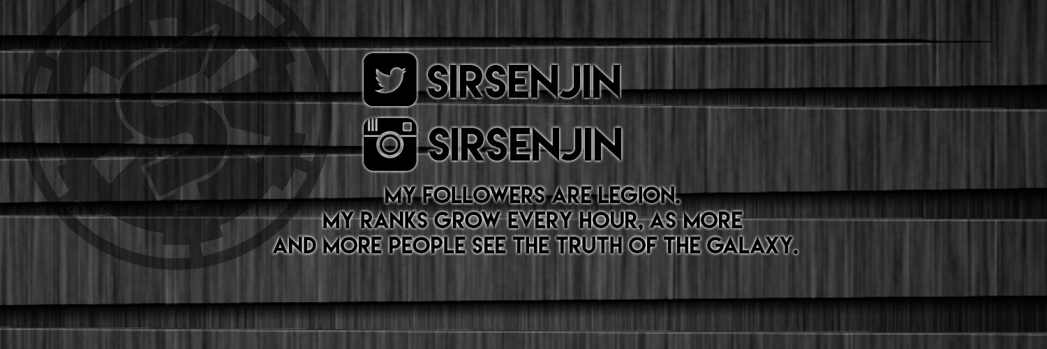 sirsenjin's profile banner image