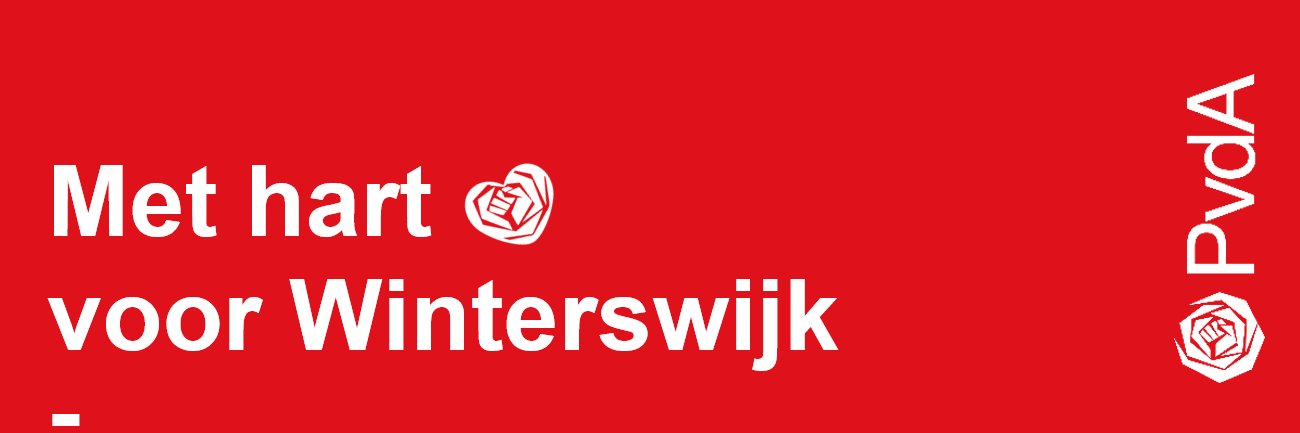 PvdA Winterswijk banner