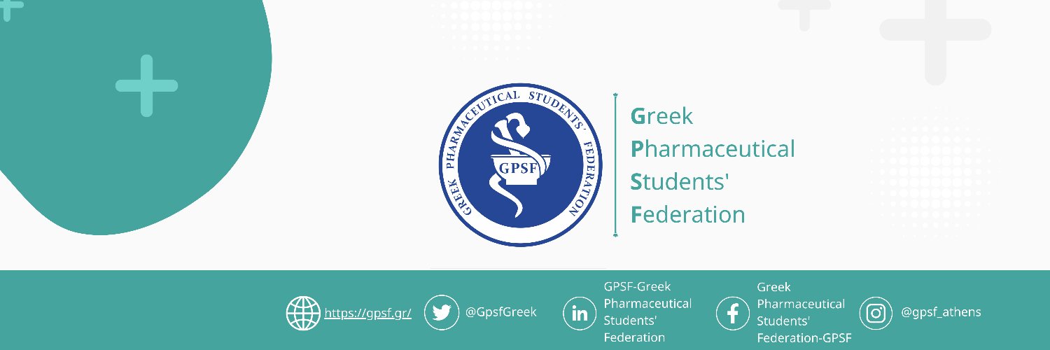 GPSF-GREEK PHARMACEUTICAL STUDENTS' FEDERATION banner