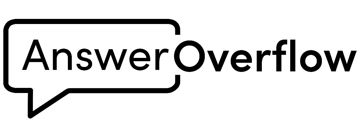 Answer Overflow banner