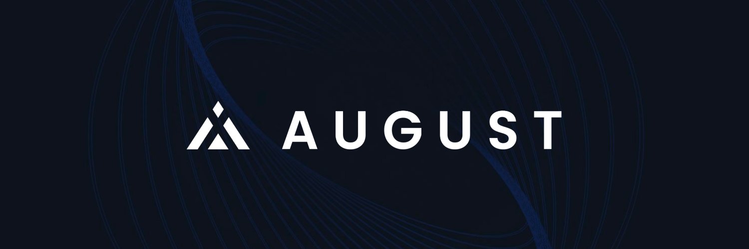 August's banner