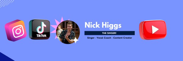 Nick Higgs The Singer Profile Banner