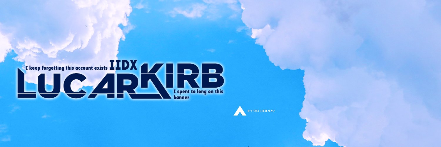 lucarkirb2's profile banner image