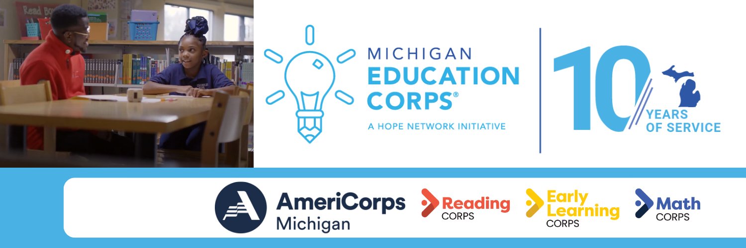 Michigan Education Corps banner