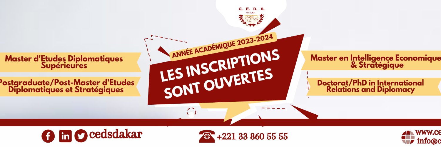 CEDS DE DAKAR banner