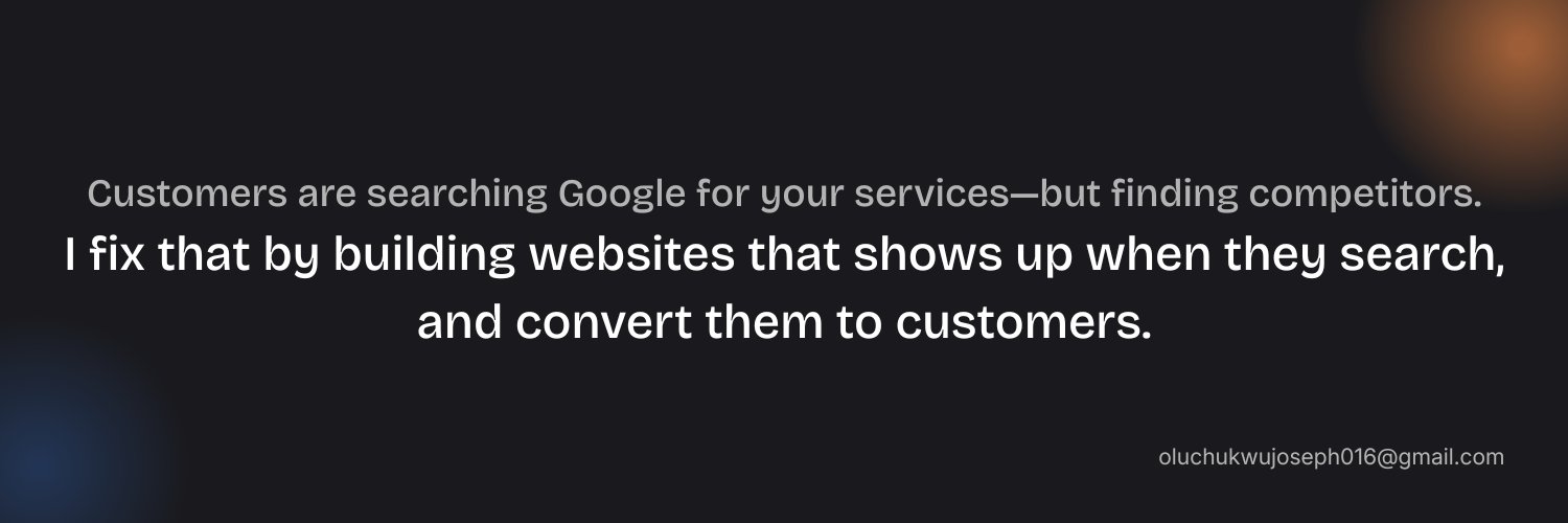 Joseph Oluchukwu banner