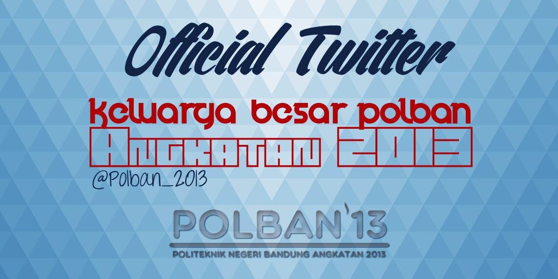 polban_2013's profile banner image