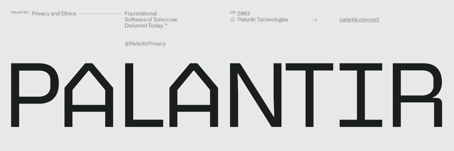 Palantir Privacy and Ethics's banner