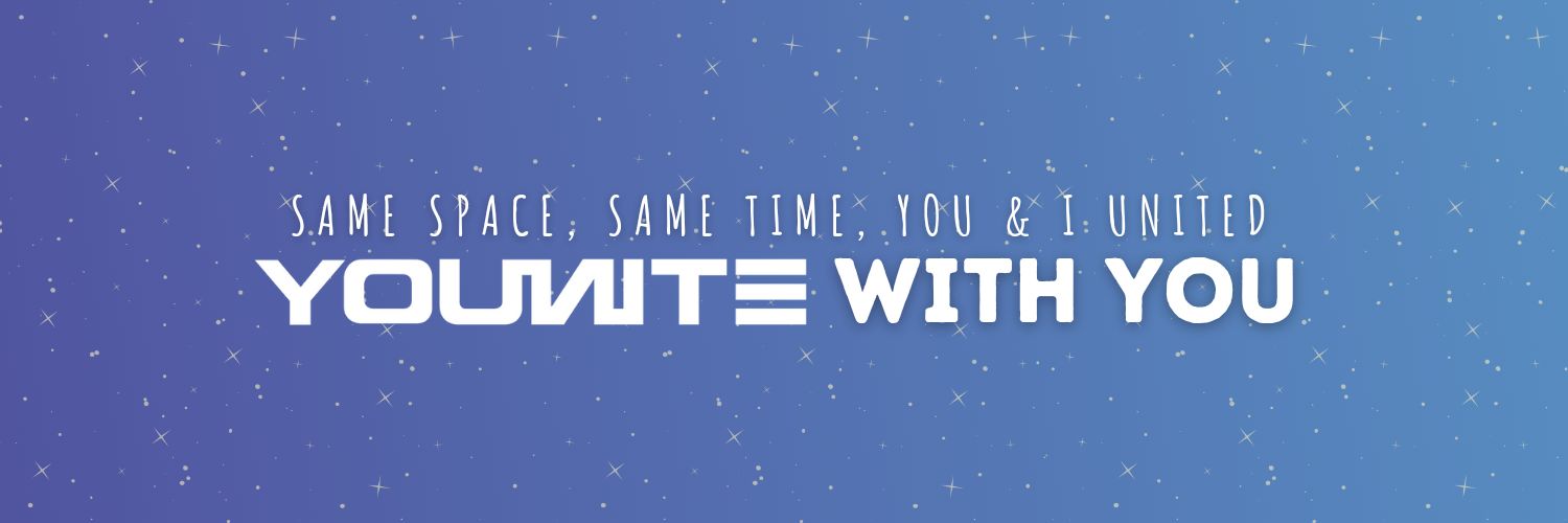 YOUNITE WITH YOU banner