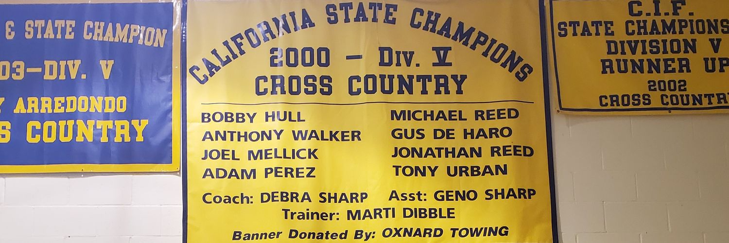 Santa Clara HS TF/CC banner