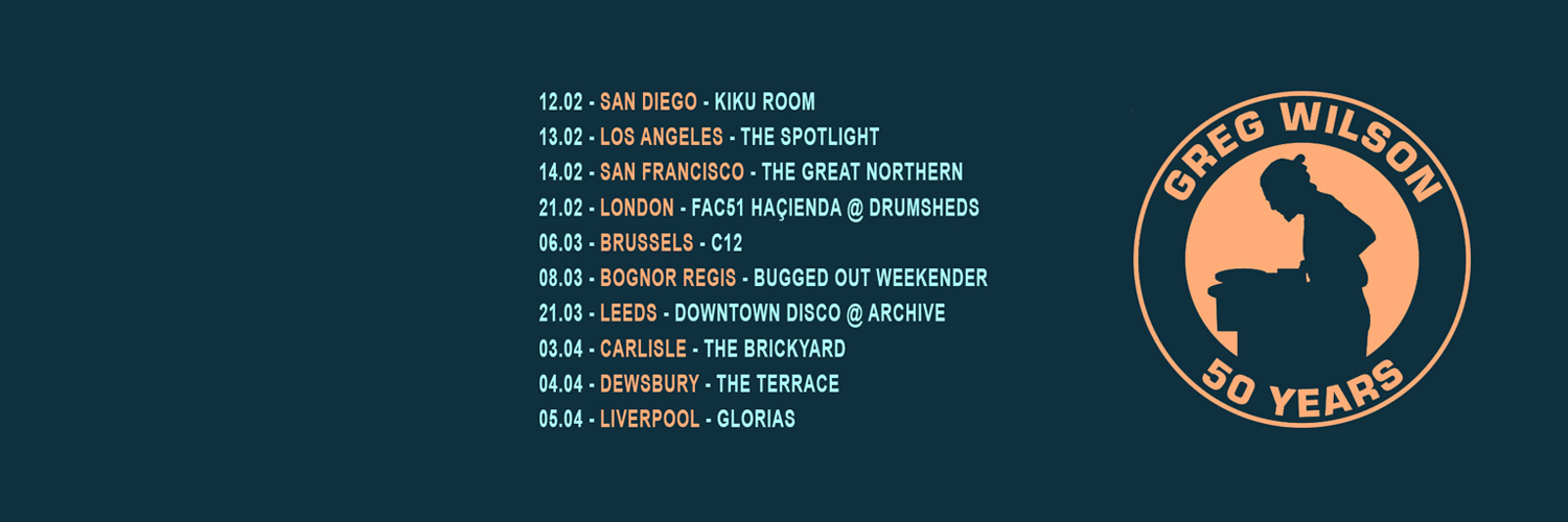 Greg Wilson banner