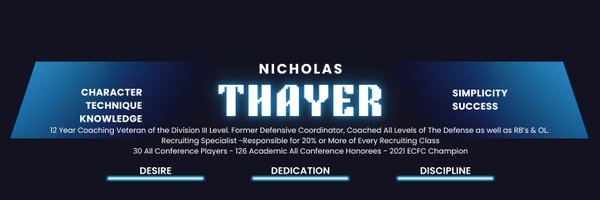 Coach_Thayer Profile Banner