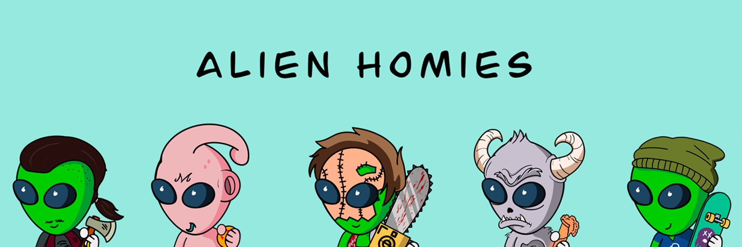 Alien Homies NFTs 👽 banner