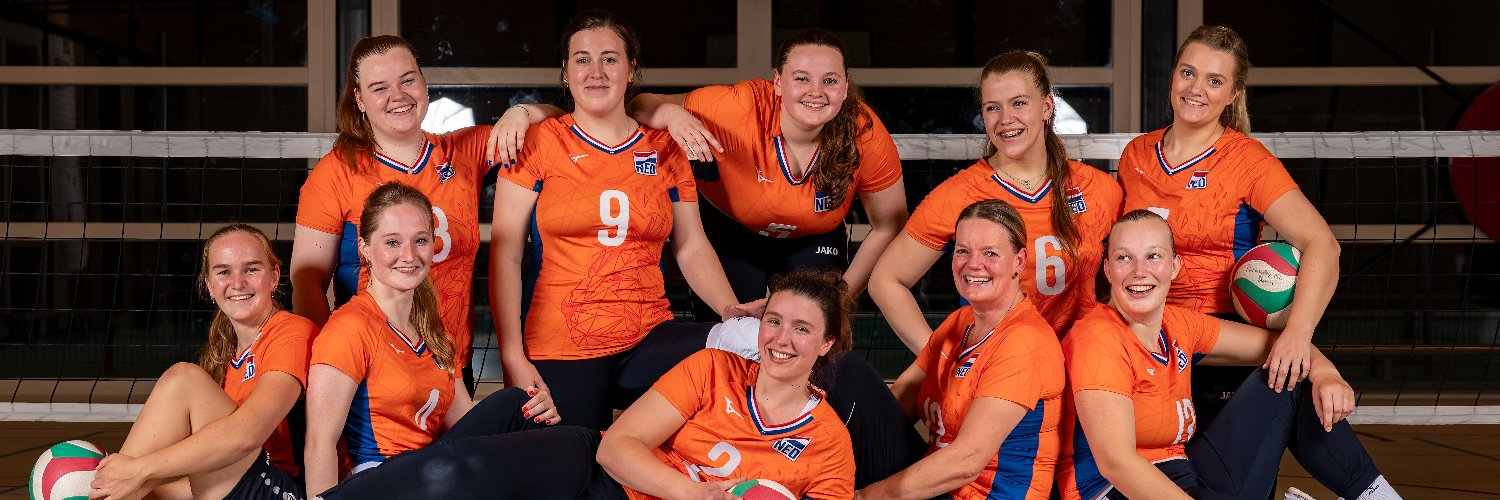 TeamNL Paravolley Dames banner