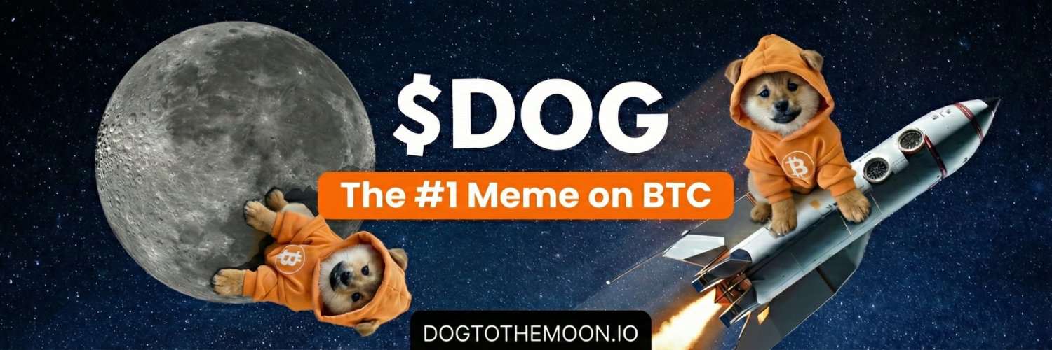 $DOG • The Leading Meme Asset on Bitcoin banner