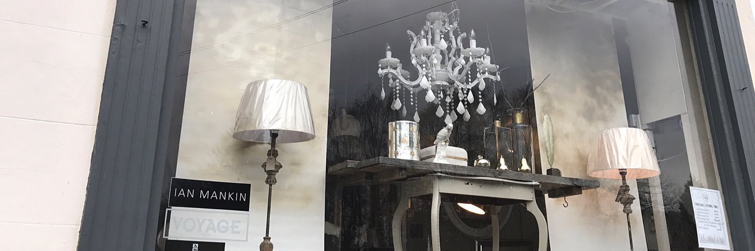 Lavender grey banner