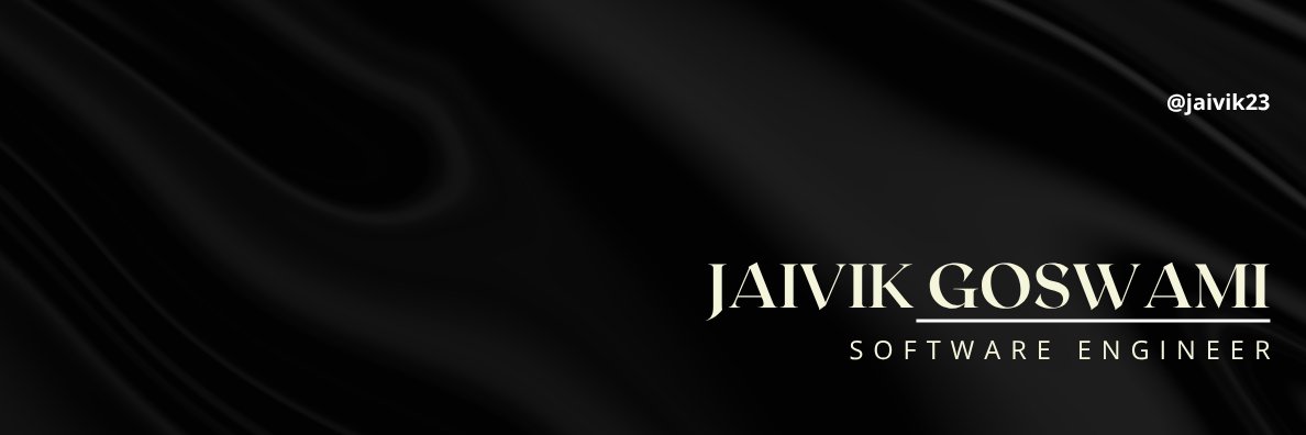 jaivik23's profile banner image