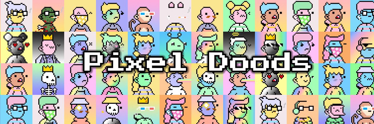 Pixel Doods & Pengs banner