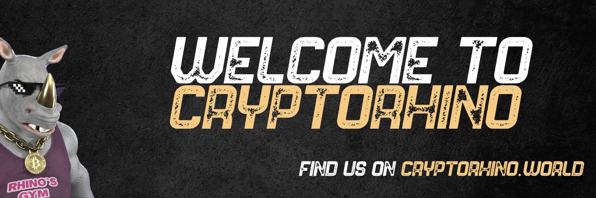 CryptoRhino banner