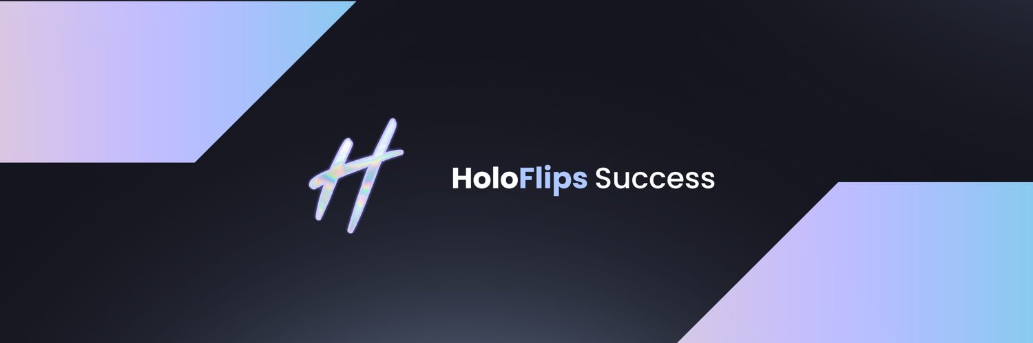 HoloFlips Success banner