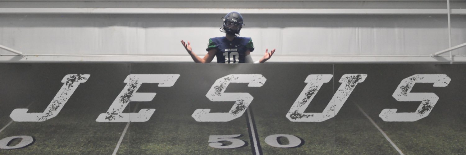 Elijah Robertson 2028 QB banner