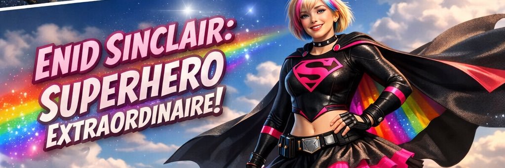 Enid Danvers || OC || PARODY|| ✿Online|| DM me|| banner