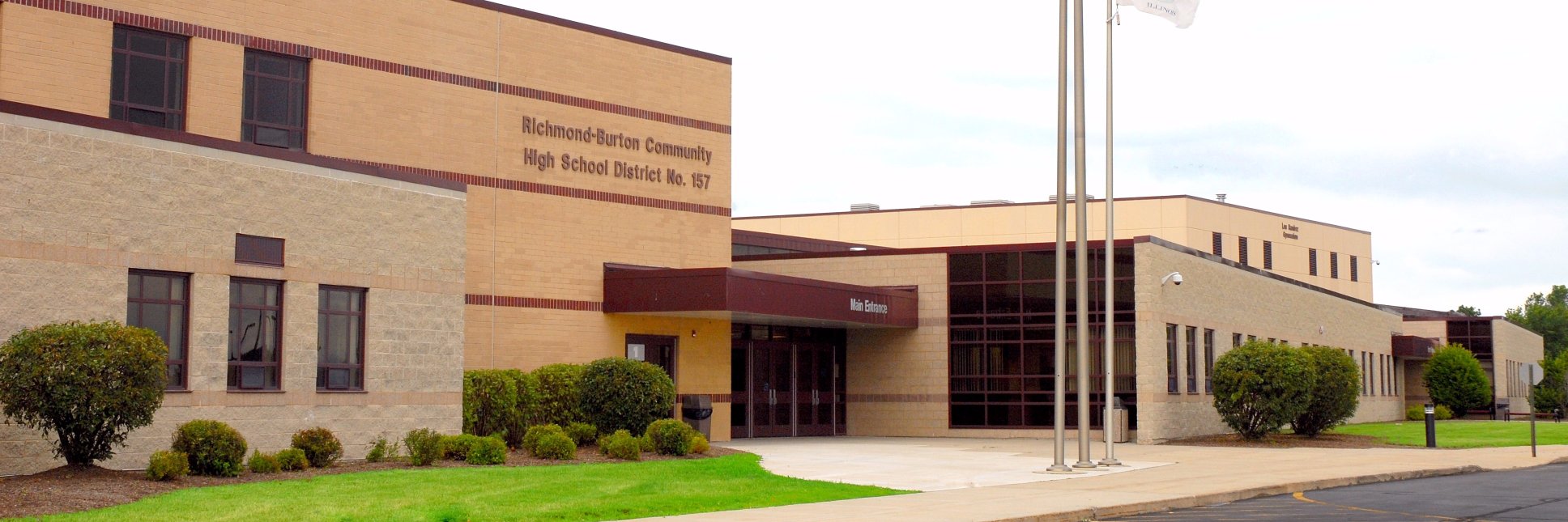 Richmond-Burton High banner