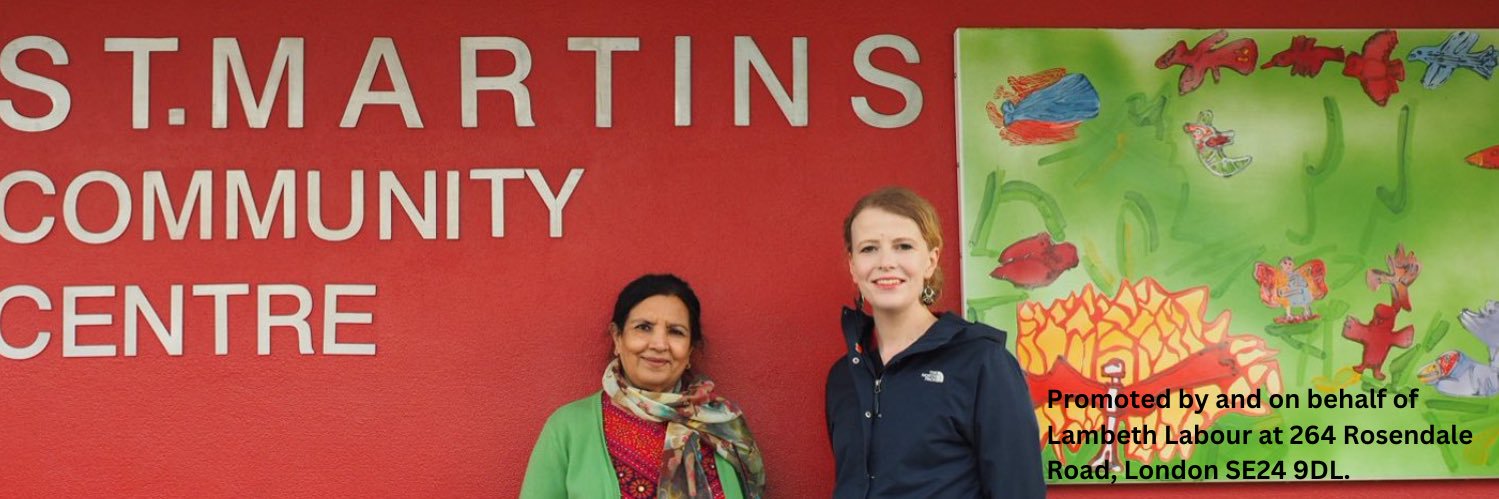 St Martin’s Labour Lambeth's banner
