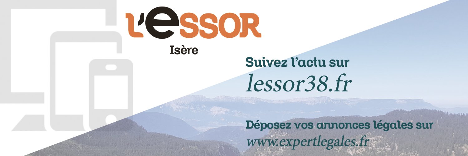 L'Essor Isère banner