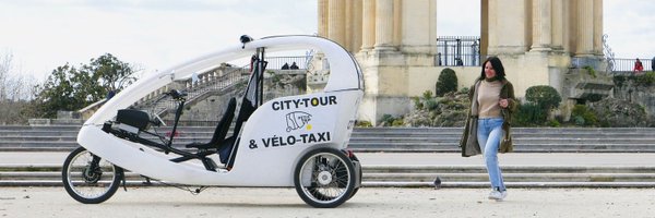 Visite Montpellier en vélo-taxi Profile Banner