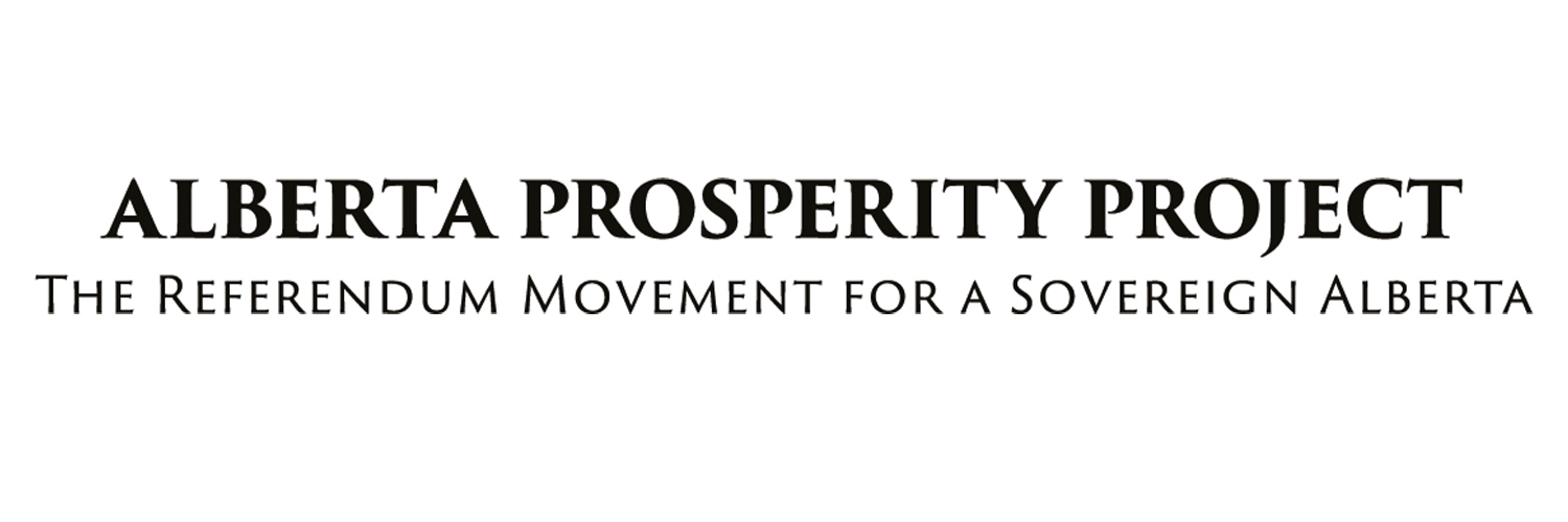 Alberta Prosperity Project's banner