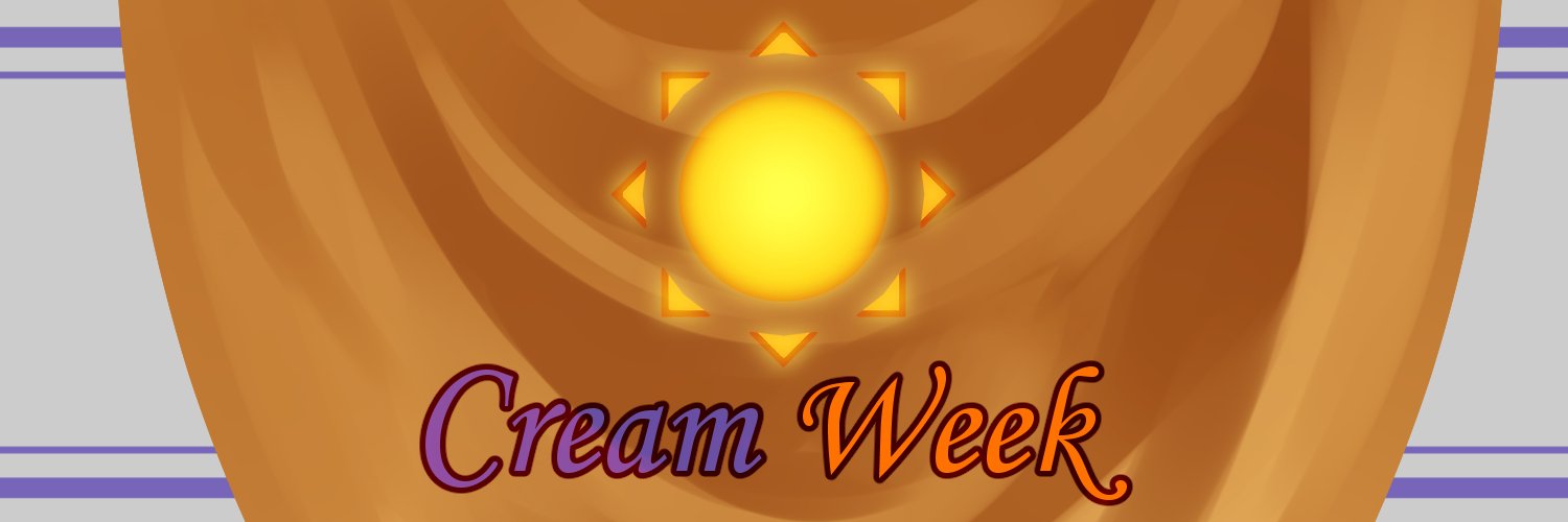 Cream Week banner