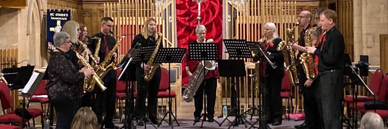 Yorkshire Saxophone Choir banner
