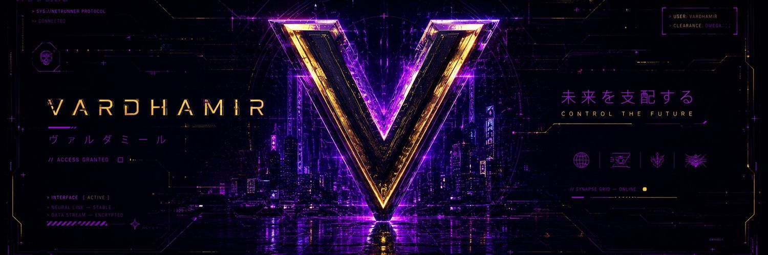 V banner