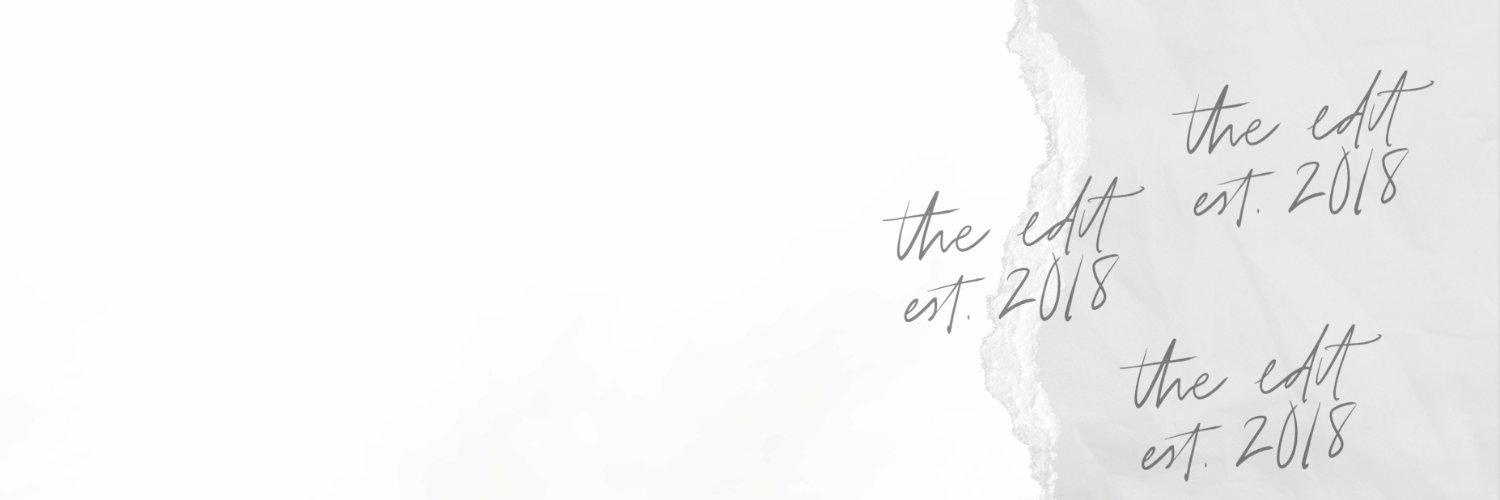 The Edit banner