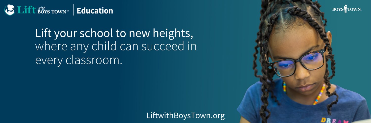 Lift with Boys Town | Education banner