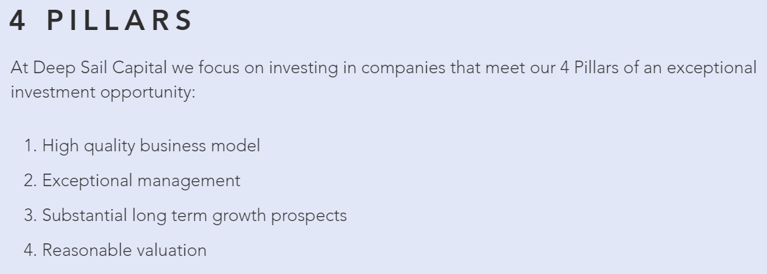 Deep Sail Capital banner