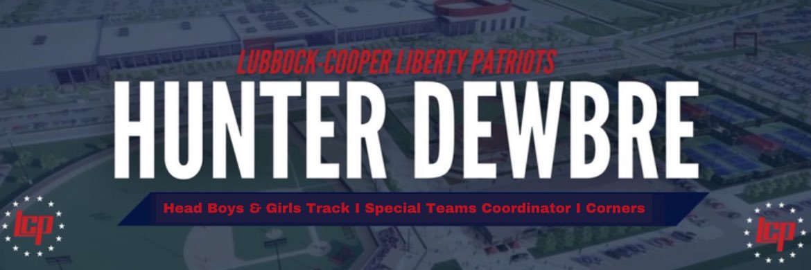 Coach Dewbre banner