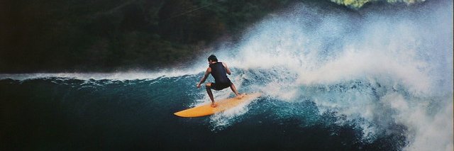 Surfer banner