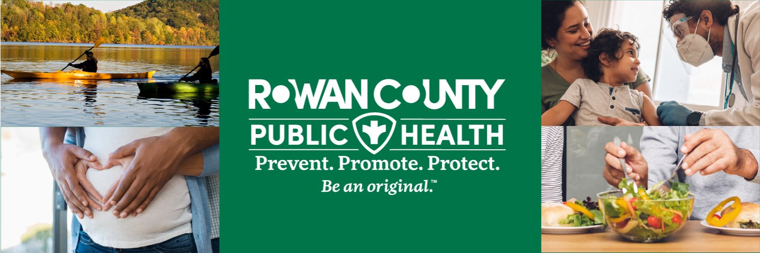 Rowan County, NC Public Health Department banner