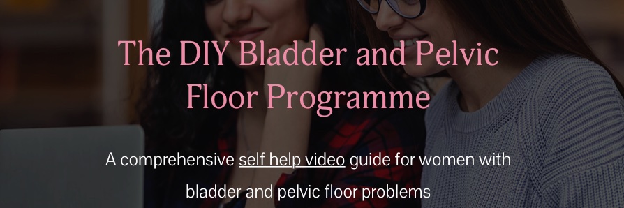 The DIY Bladder and Pelvic Floor Programme banner