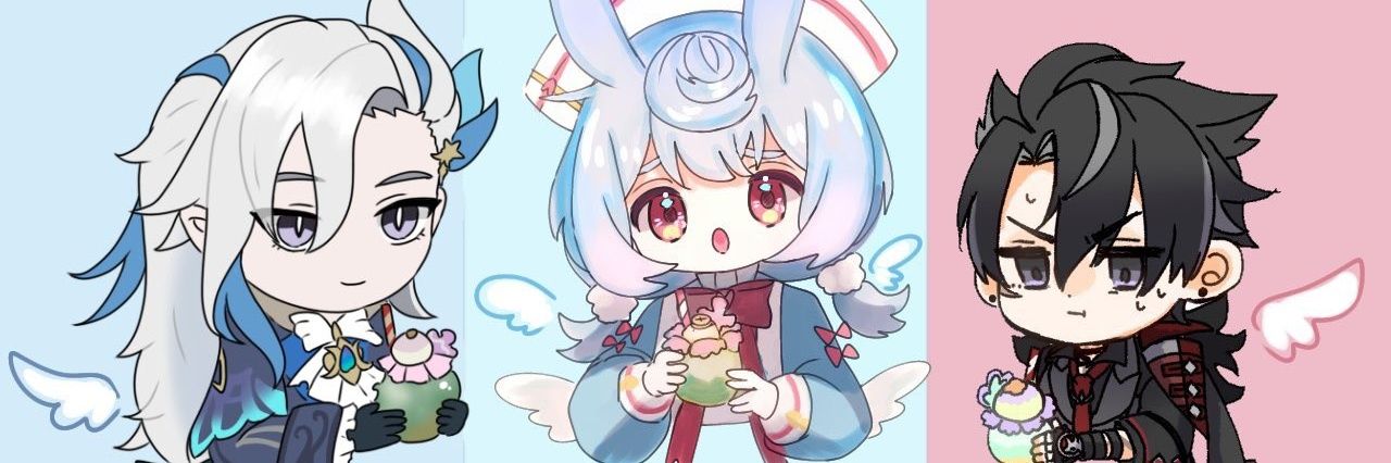 ろあ໒꒱ banner