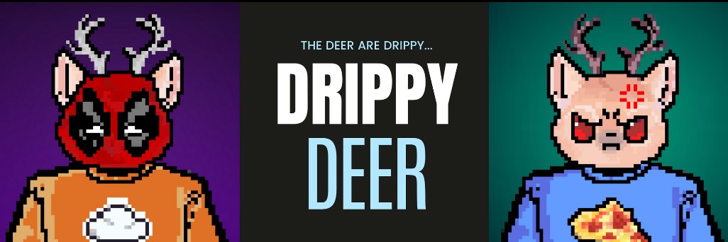 Drippy Deer banner