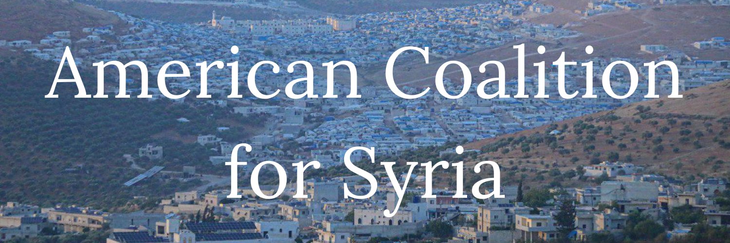 American Coalition for Syria (ACS) banner