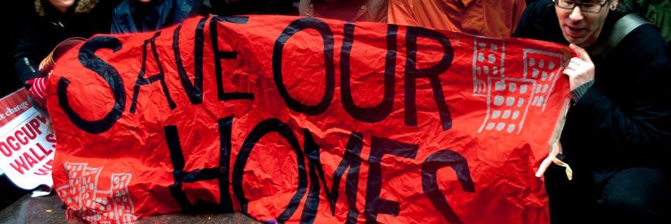 SF Tenants #NoEvictions banner