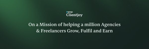 clientjoycrm Profile Banner