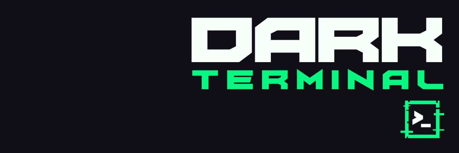 Dark Terminal banner
